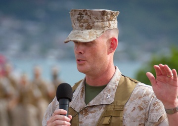 Marine Corps Base Hawaii (MCBH) Change of Command Ceremony 2014