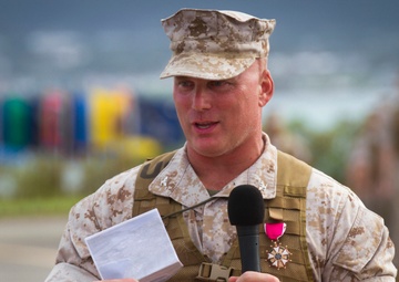Marine Corps Base Hawaii (MCBH) Change of Command Ceremony 2014