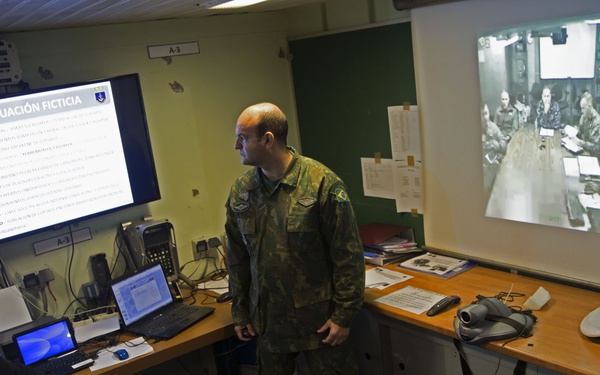 Partner Nations Attend Brief Aboard Chilean Naval Ship During Partnership of the Americas 2014