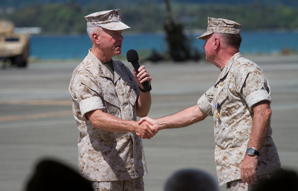 Marine Corps Forces, Pacific (MARFORPAC) Change of Command