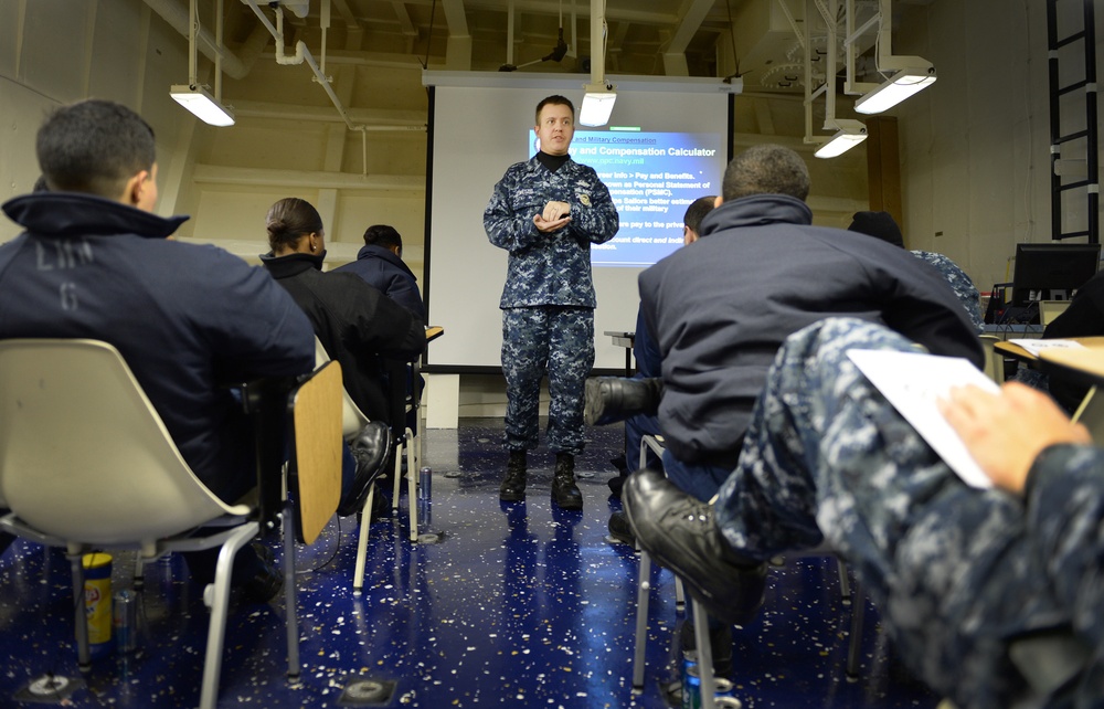 DVIDS - Images - Indoctrination class [Image 2 of 2]