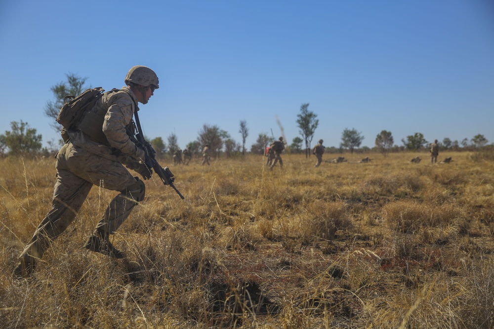 MRF-D Marines marks the beginning of Exercise Koolendong