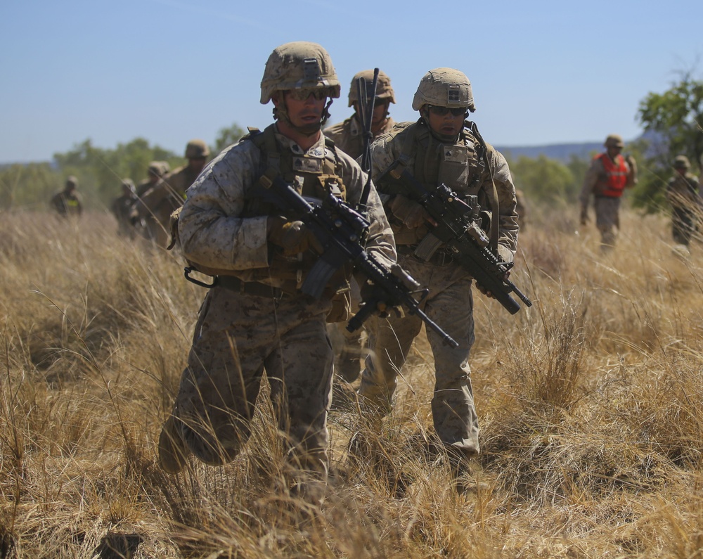 MRF-D Marines marks the beginning of Exercise Koolendong