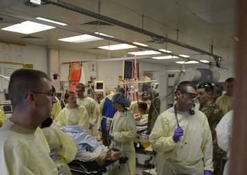 Bagram medics respond to mass casualty incident