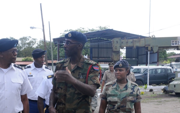 Commanding General of the District of Columbia National Guard, Major General Errol R. Schwartz visits Jamaica Defense Force Headquarters in Kingston, Jamaica