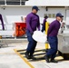 Coast Guard Cutter Paul Clark offloads an estimated 900 pounds of marijuana worth an estimated wholesale value of nearly $800,000