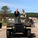 Michigan Gov. Rick Snyder performs pass in review of Michigan National Guard troops
