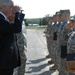 Michigan Gov. Rick Snyder performs pass in review of Michigan National Guard troops