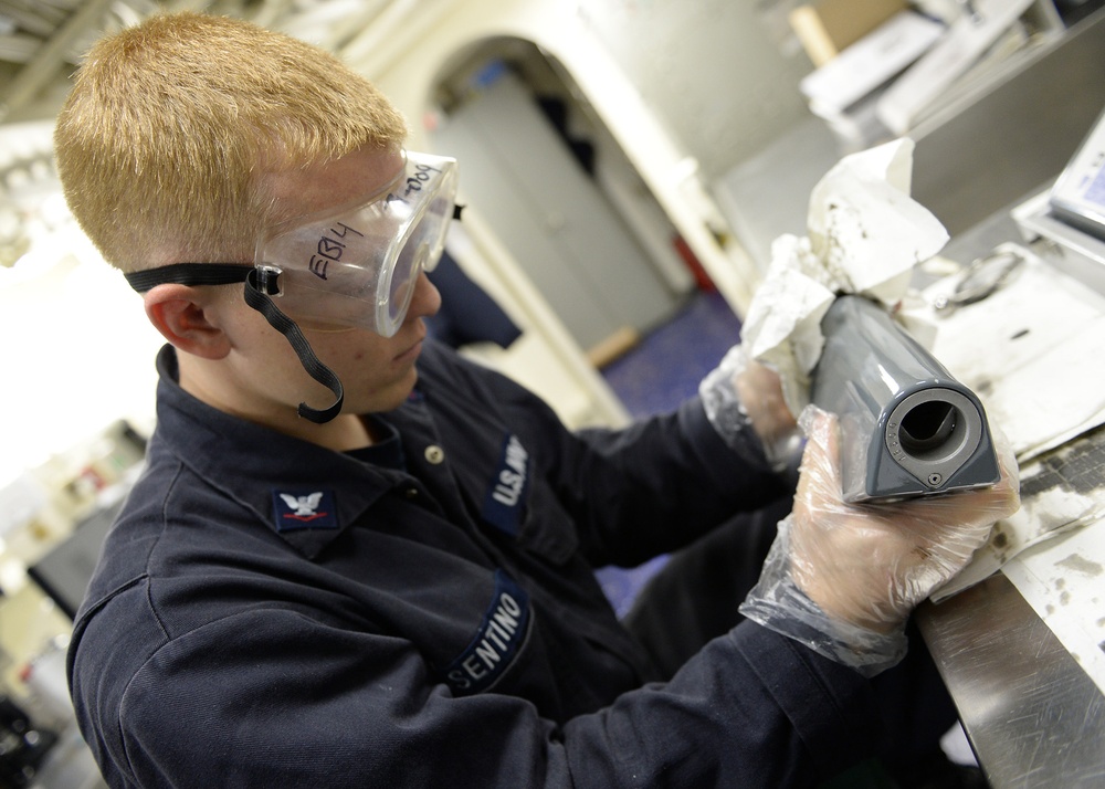 USS America machinery room operations