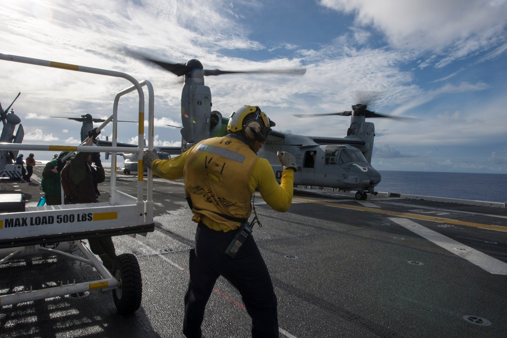 USS Makin Island operations