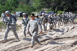 1-126 Cavalry conducts right of passage Spur Ride at CGHMTC