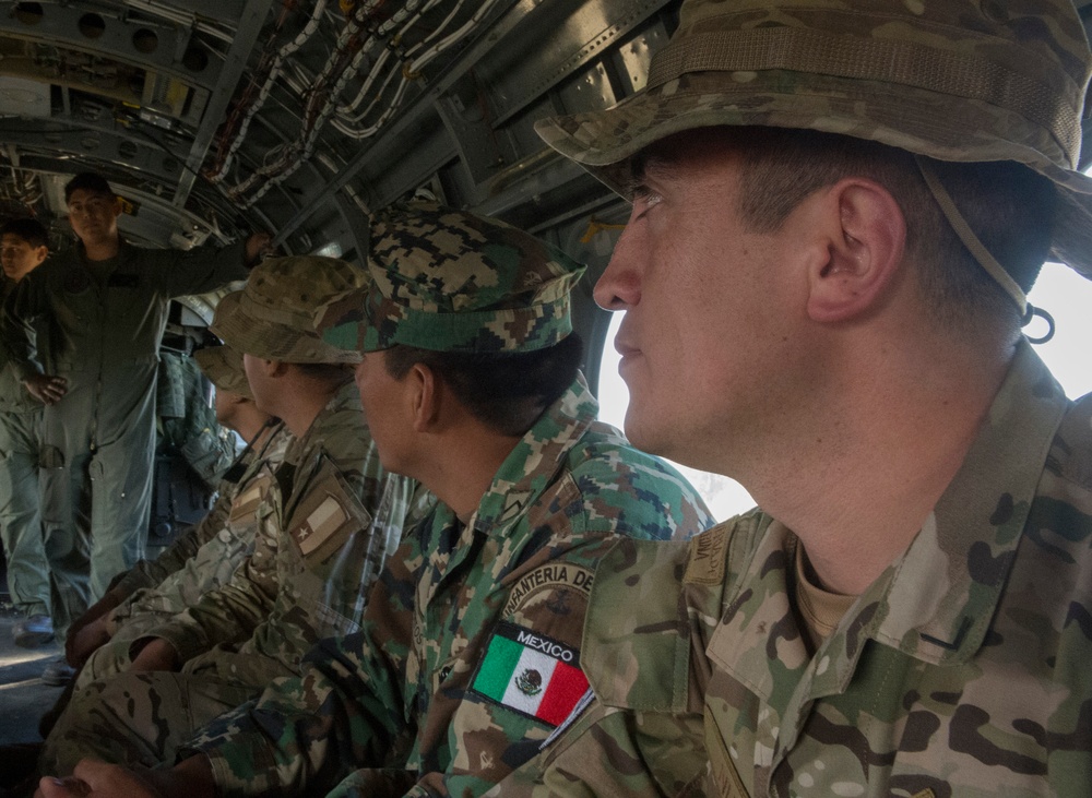 Aircraft Familiarization Training Conducted During Partnership of the Americas 2014