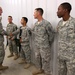 Col. Lawarence Thoms visits CBRN Soldiers during the Red Dragon Exercise