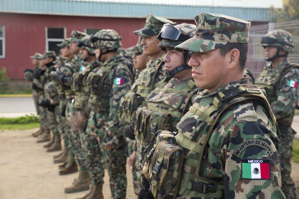 Mexican Marines Participate in Partnership of the Americas 2014