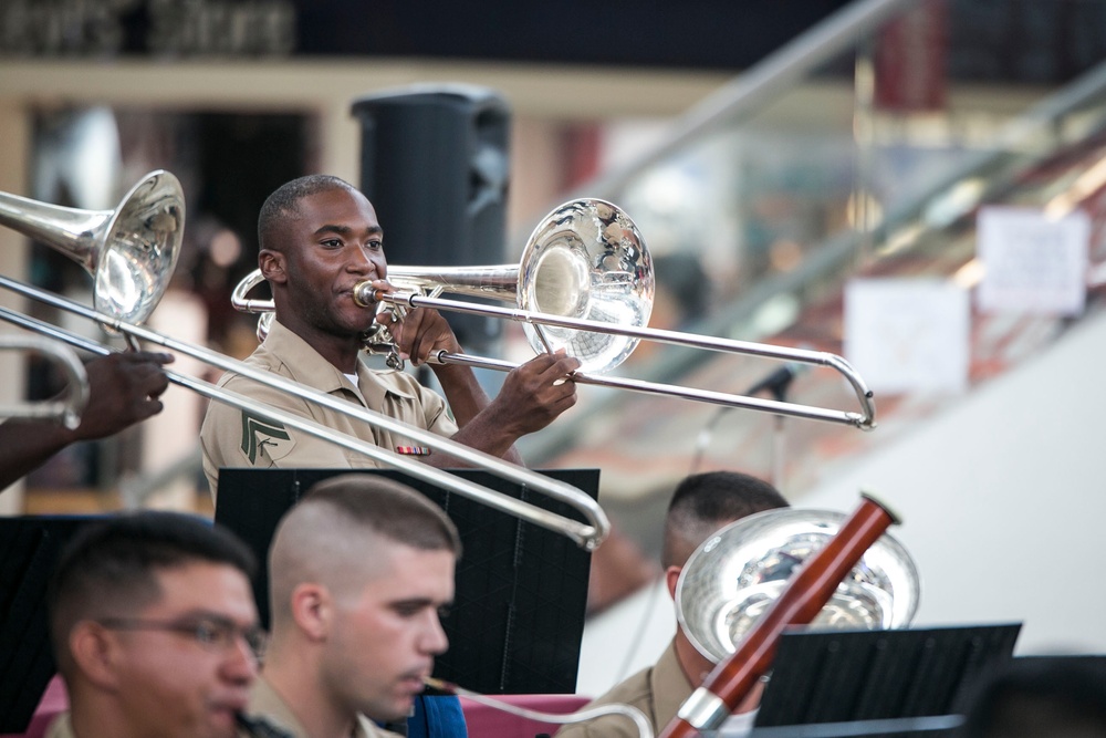 III MEF Band plays on 70th anniversary of Guam’s liberation