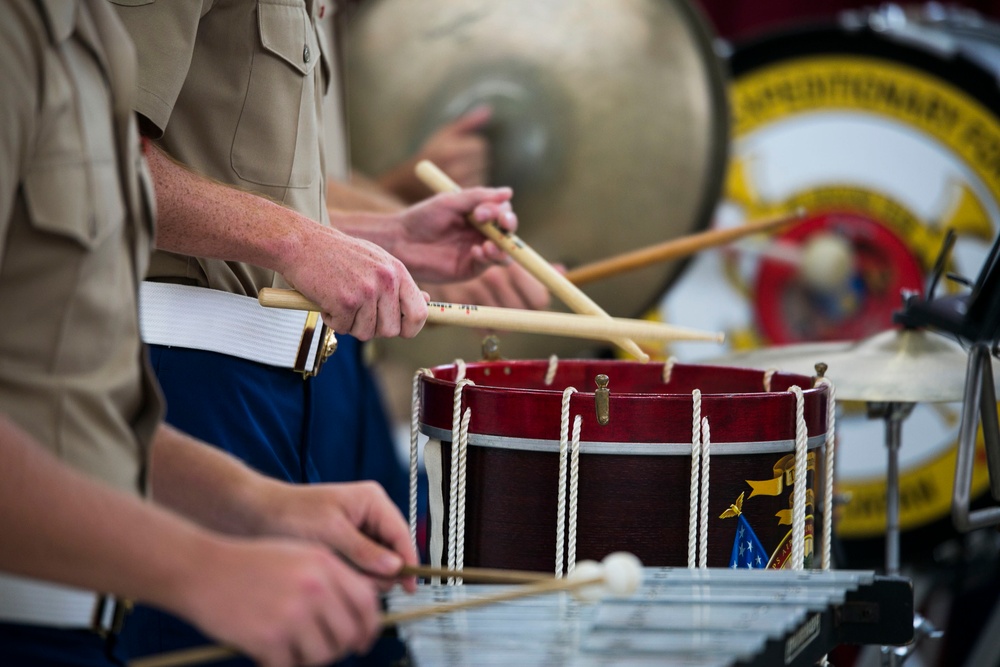 III MEF Band plays on 70th anniversary of Guam’s liberation
