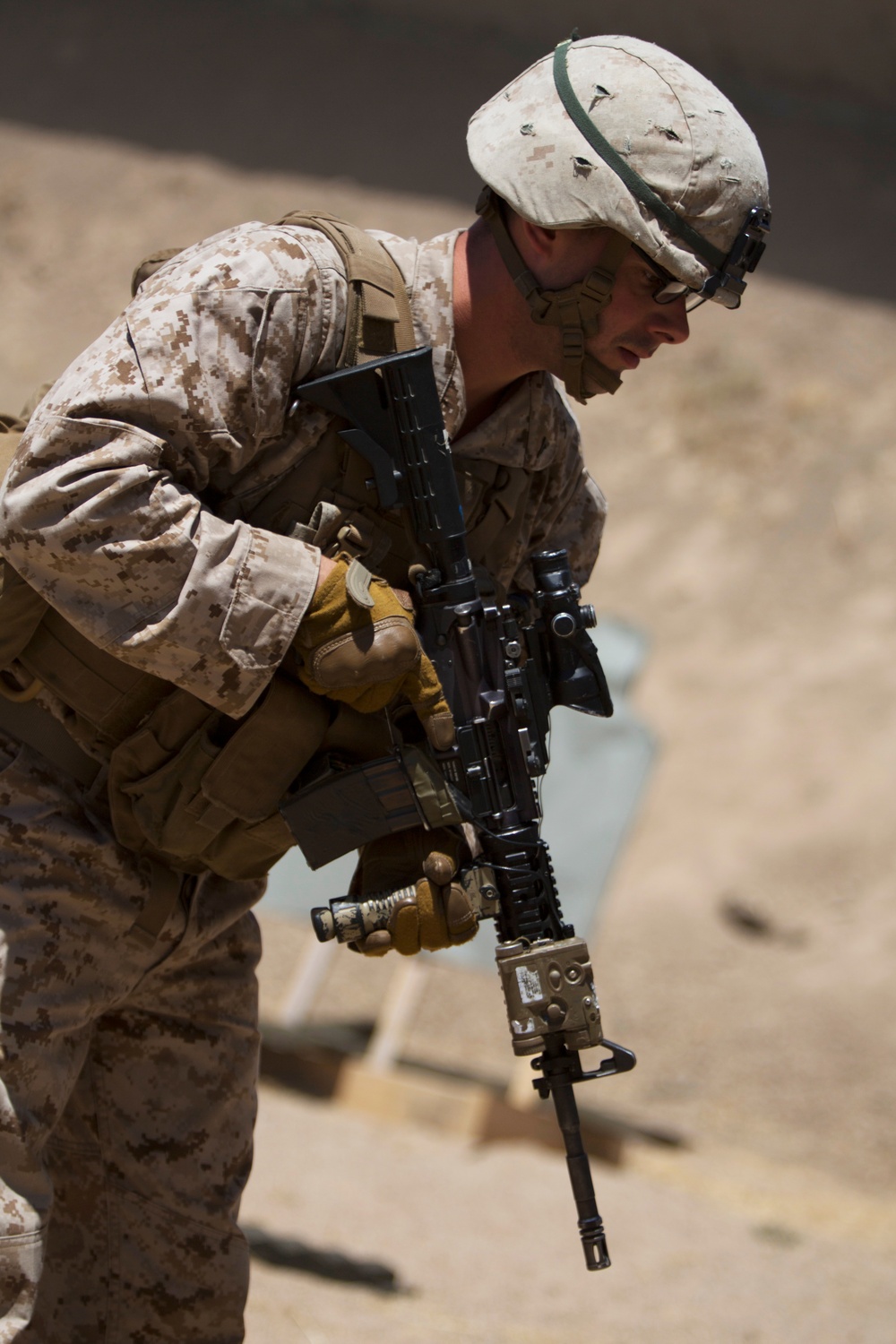 SP-MAGTF Crisis Response conducts combat-marksmanship drills