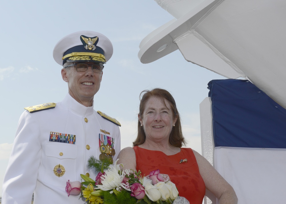 Legacy Reborn: Coast Guard Cutter James christened