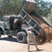 417th Eng. Company prepares lots for paving