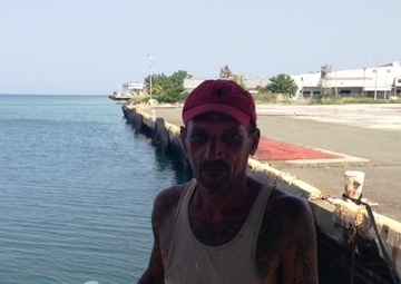 Coast Guard, cargo vessel Sea Pearl rescue two fisherman 48 nautical miles northwest of Aguadilla, Puerto Rico