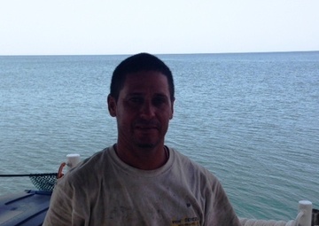 Coast Guard, cargo vessel Sea Pearl rescue two fisherman 48 nautical miles northwest of Aguadilla, Puerto Rico