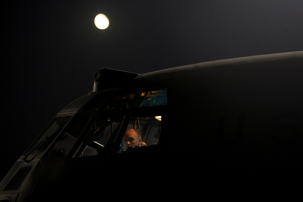 C-130 Hercules Humanitarian Airdrop over Iraq