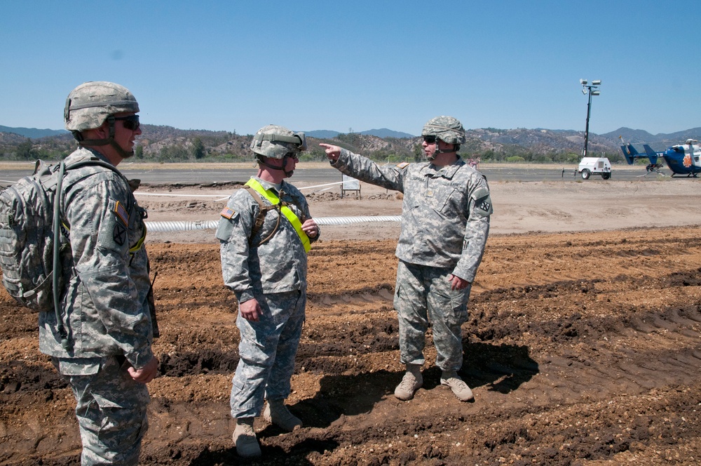 Providing QC at Castle IRC