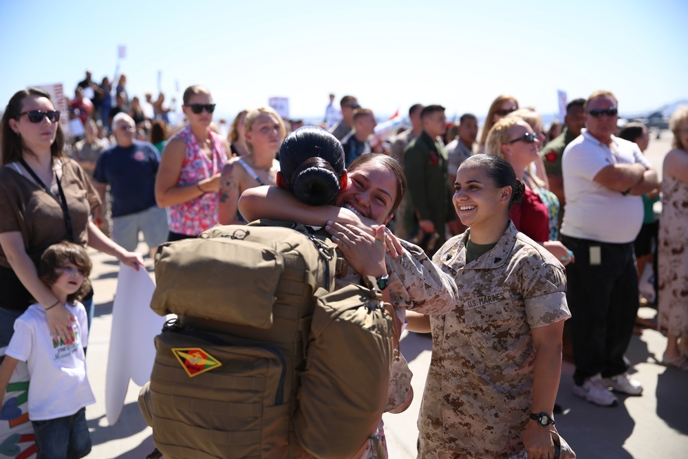 HMH-466 Marines return from deployment