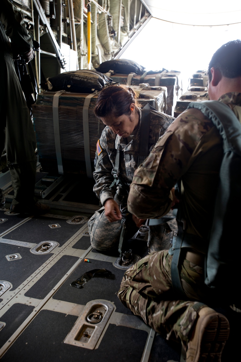 NC Guardsmen conduct aerial resupply mission