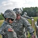 Army Reserve soldiers review shot group at zero range