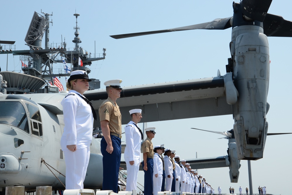 Arriving at Naval Station Mayport