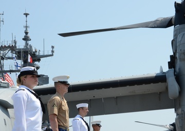 Arriving at Naval Station Mayport