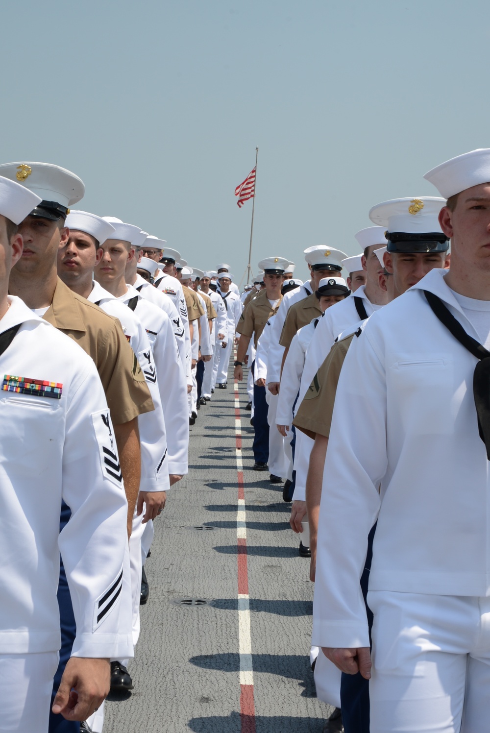 Arriving at Naval Station Mayport