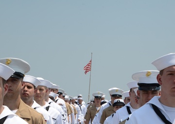 Arriving at Naval Station Mayport
