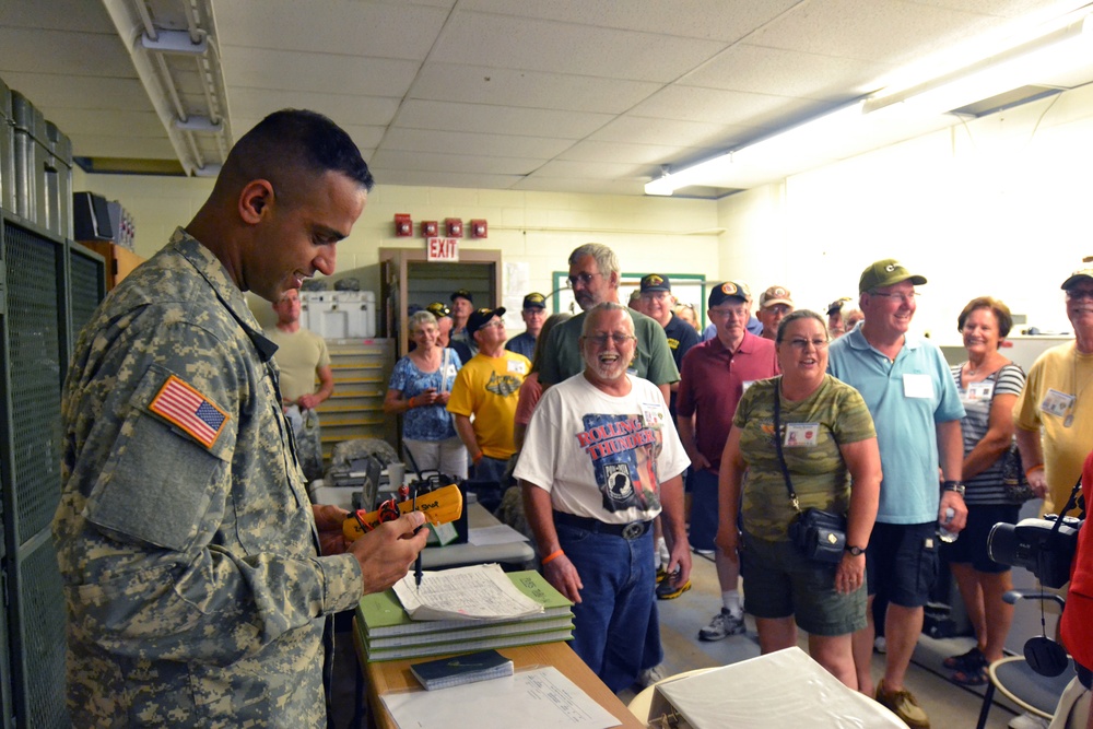 Avionic Vietnam veterans visit CAB