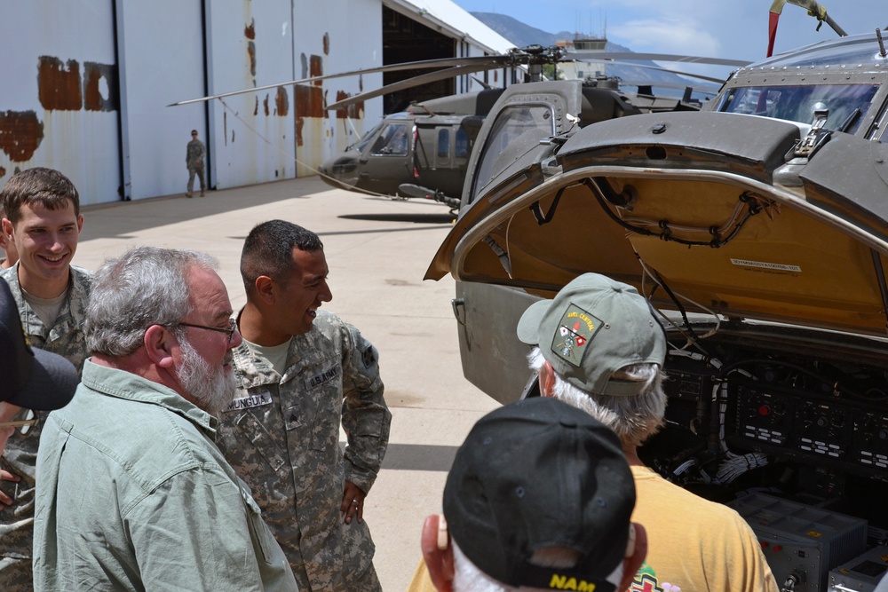 Avionic Vietnam veterans visit CAB