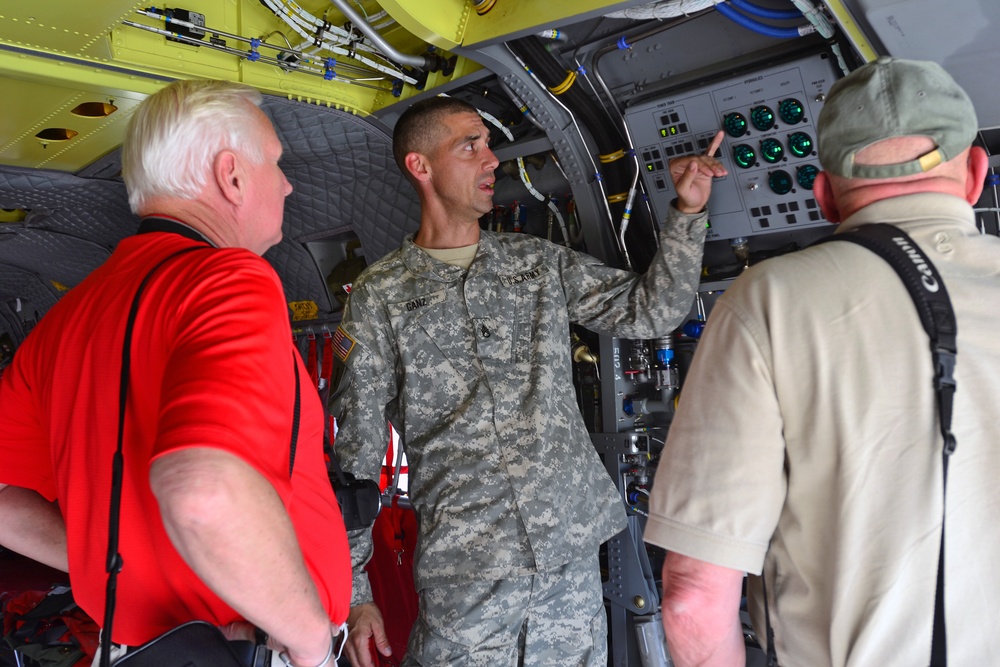 Avionic Vietnam veterans visit CAB