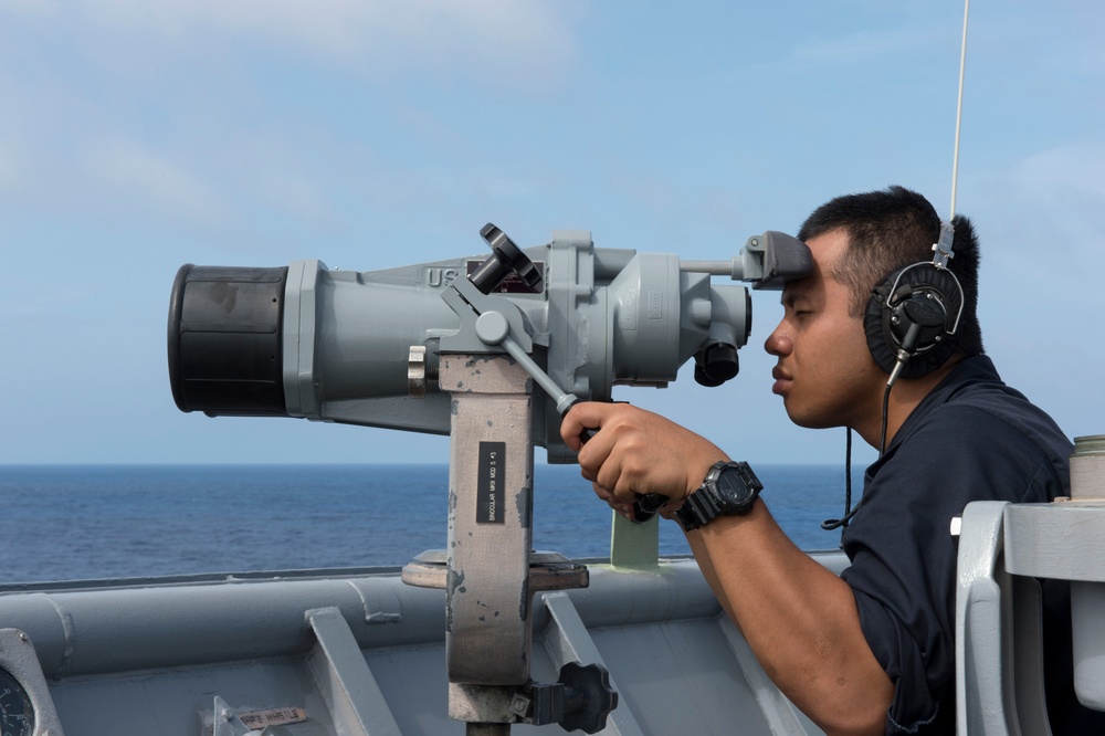 USS Germantown operations