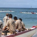 Wounded Warriors paddle as team during Dukes Oceanfest Canoe Regatta