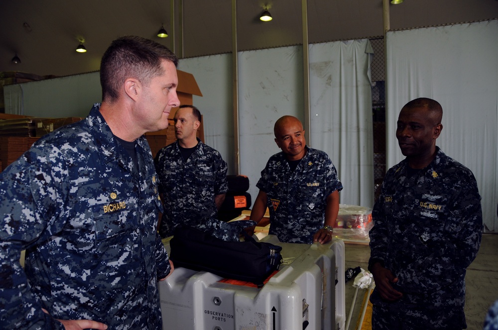 NAVSUP FLC Yokosuka's commanding officer visits FLC Misawa