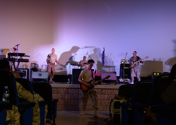 US AFCENT band goes out with a bite