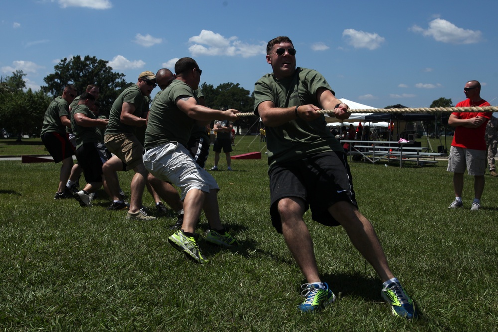 'Ready Battalion' competes for the Spartan Cup