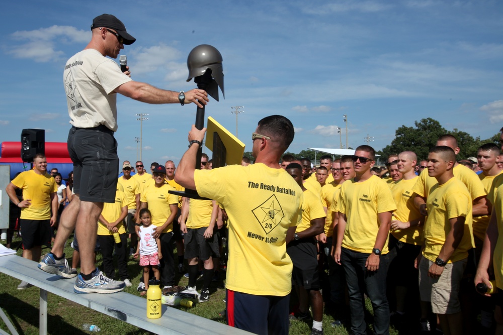 'Ready Battalion' competes for the Spartan Cup