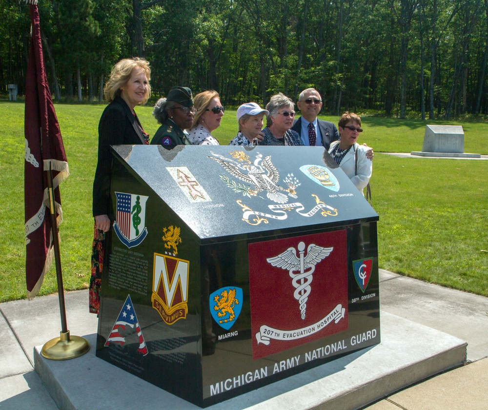 Michigan Army National Guard medical units honored at memorial ceremony