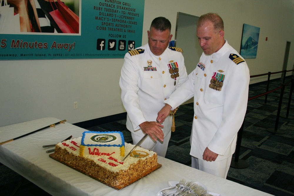 USCGC Confidence change of command ceremony