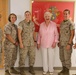 WWII veteran visits Ground Combat Element Integrated Task Force Marines