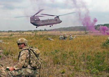 Air Force on the ground provide help from above