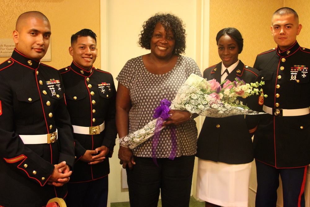 Mayor inspires future Marines
