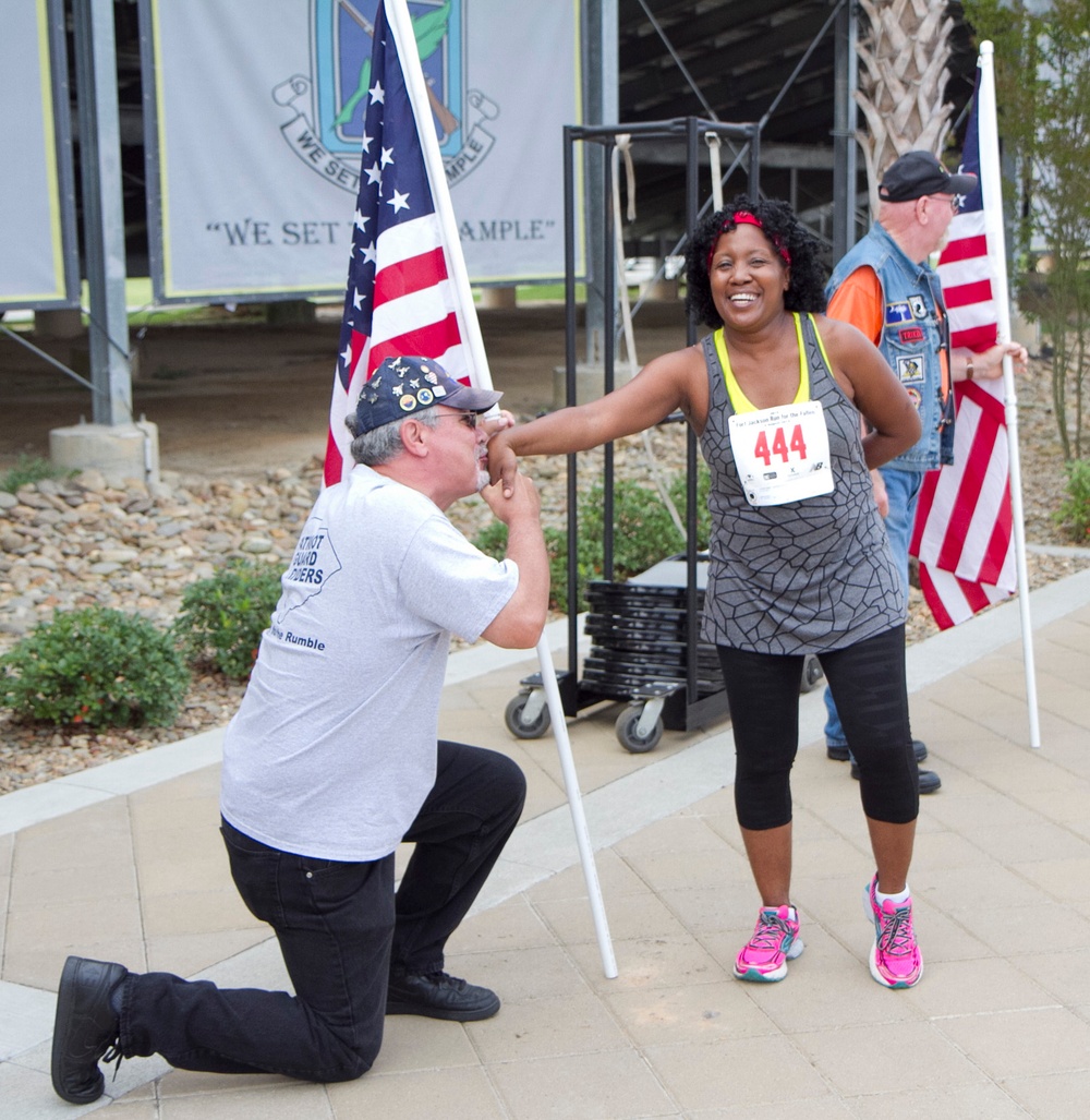 Patriot Guard and Master Sgt. Mary Butler