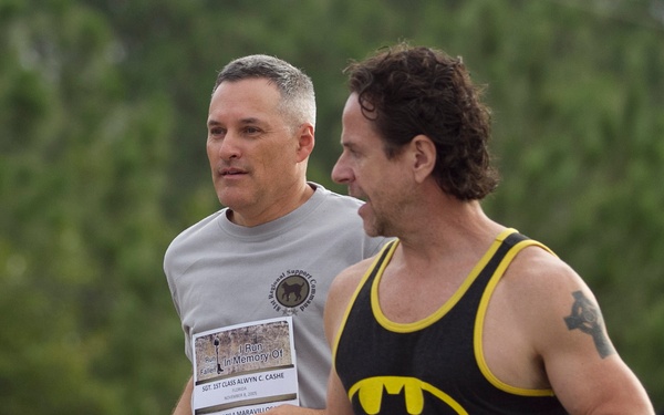 Sgt. 1st Class Joel Quebec and Petty Officer 1st Class (ret) Richard Cole